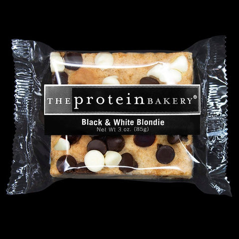 Black & White Protein Blondie - The Protein Bakery