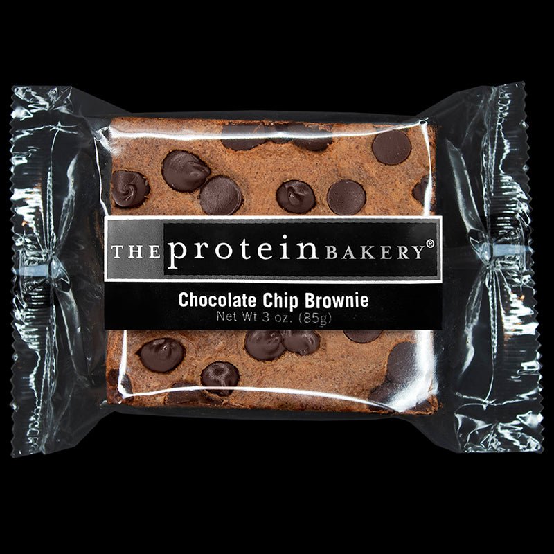 Chocolate Chip Protein Brownie – The Protein Bakery
