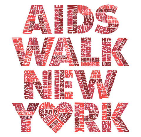 THE AIDS WALK NEW YORK