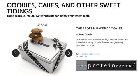 Another O—List Achievement. Our Gifts Got Holiday Game. - The Protein Bakery