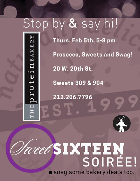 Join us for our first Sweet Sixteen Soiree