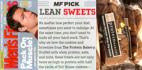 MEN'S FITNESS GETS THEIR CRUNCH FROM US - The Protein Bakery