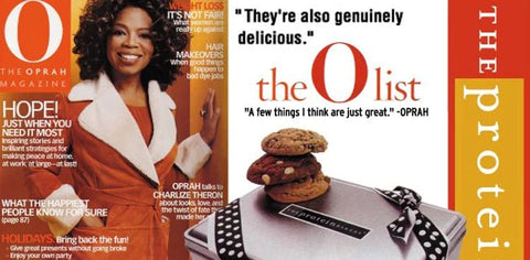 We made Oprah Magazine's O-List! - The Protein Bakery