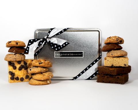 Protein Large O-List Gift Tin – The Protein Bakery