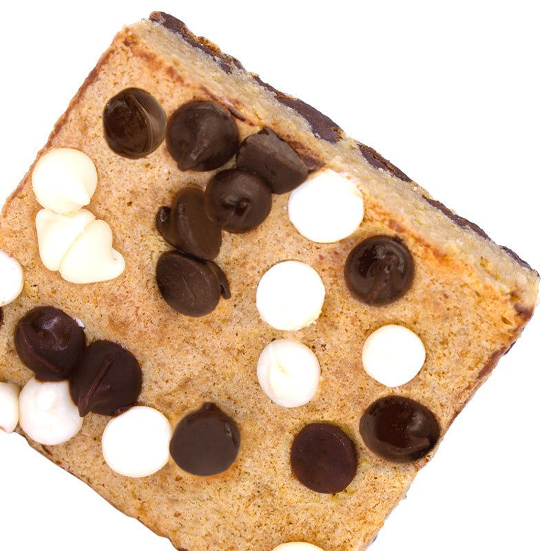 Blondie Black & White Protein Blondie – The Protein Bakery