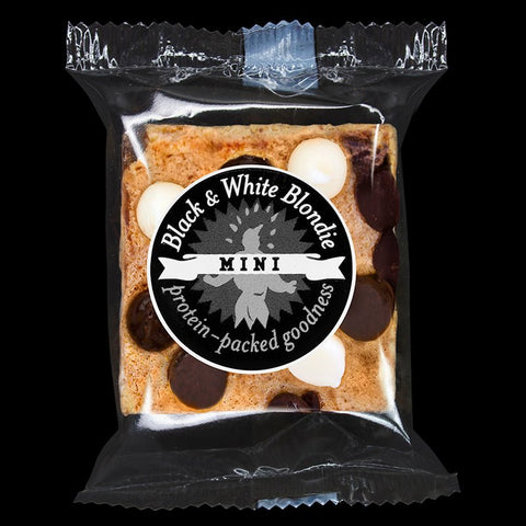 Black & White Protein Blondie Mini - The Protein Bakery