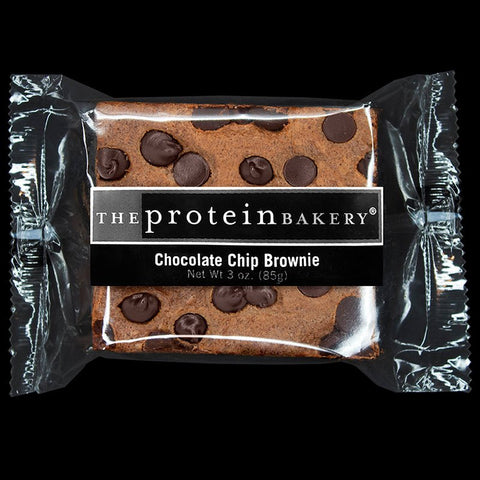 Chocolate Chip Protein Brownie - The Protein Bakery