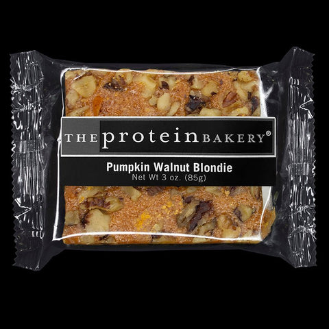 Pumpkin Walnut Protein Blondie (Seasonal) - The Protein Bakery