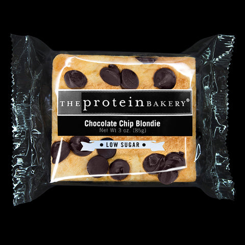 Chocolate Chip Protein Blondie - Low Sugar