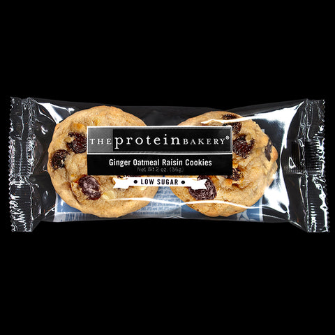 Ginger Oatmeal Raisin Protein Cookie - Low Sugar (Wholesale)